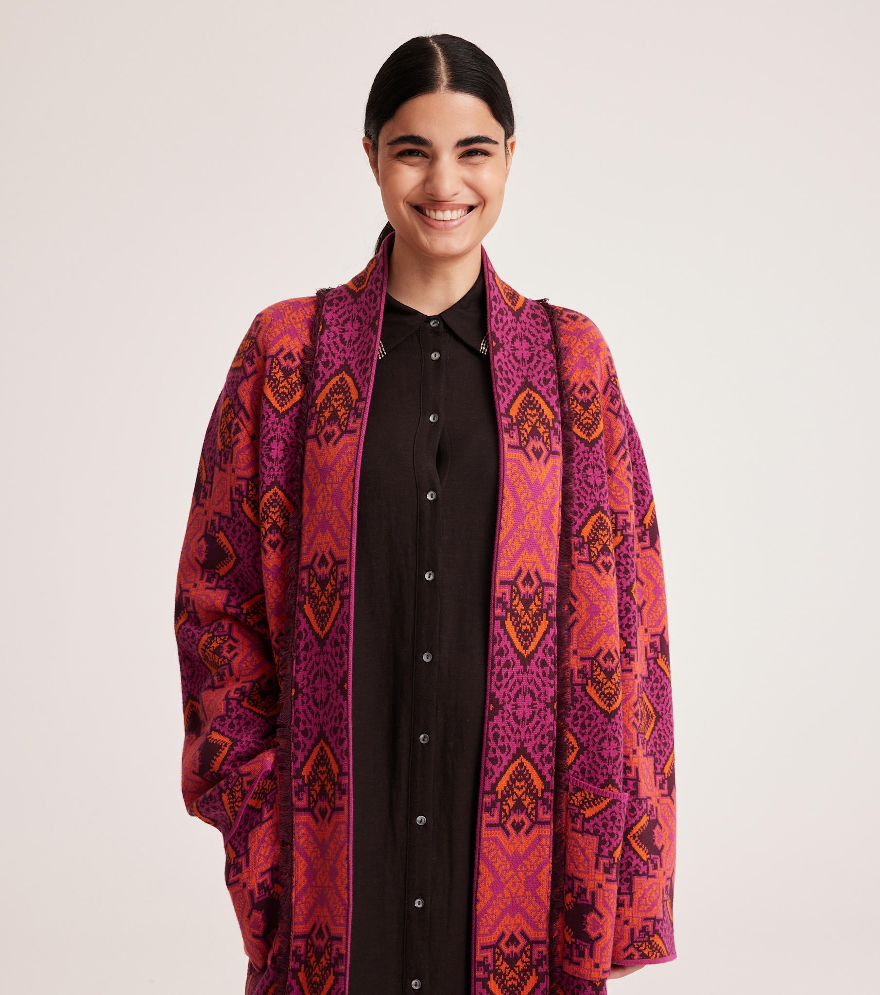 Elaine Long Cardigan