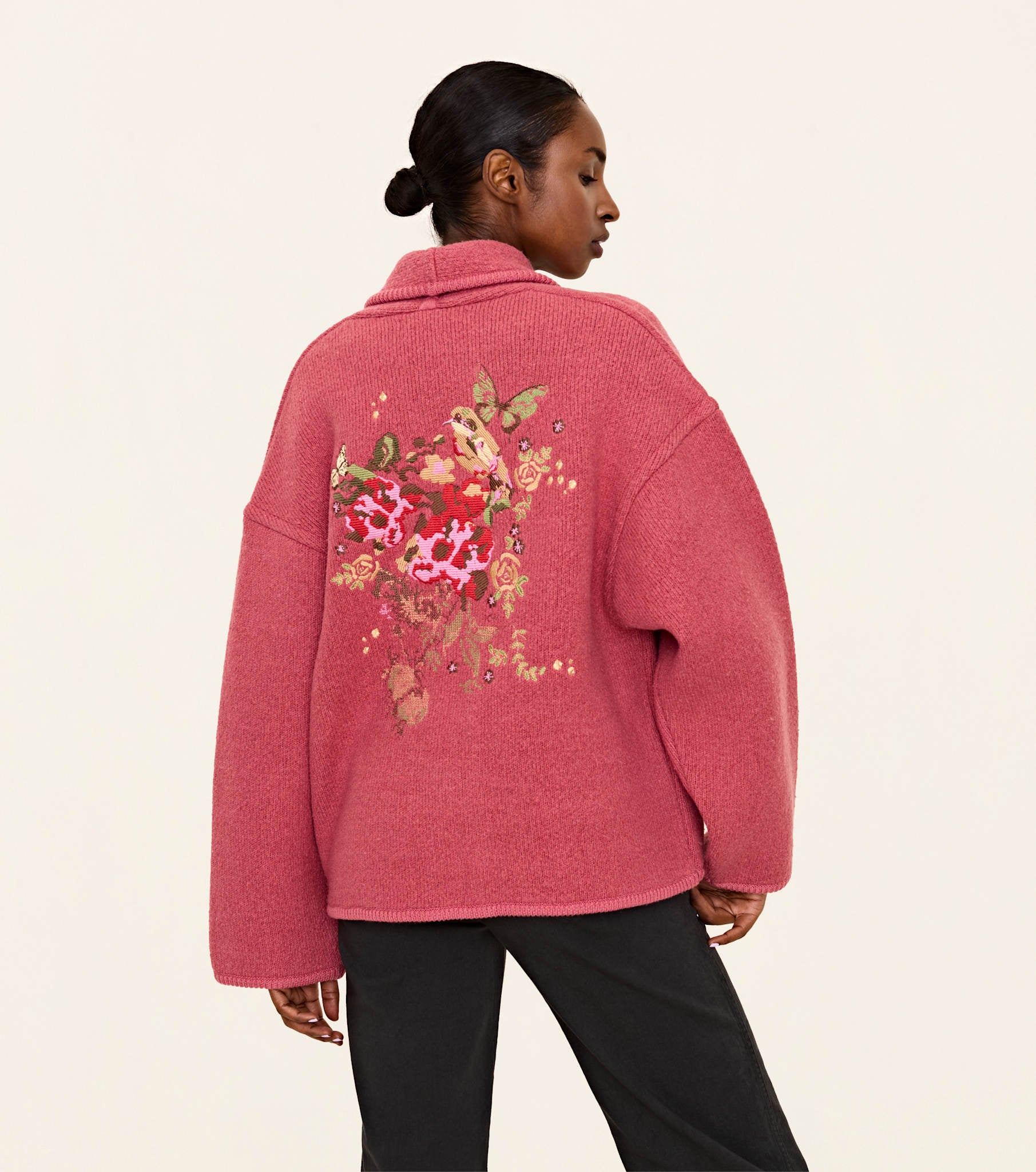 Wool Rose Jacket